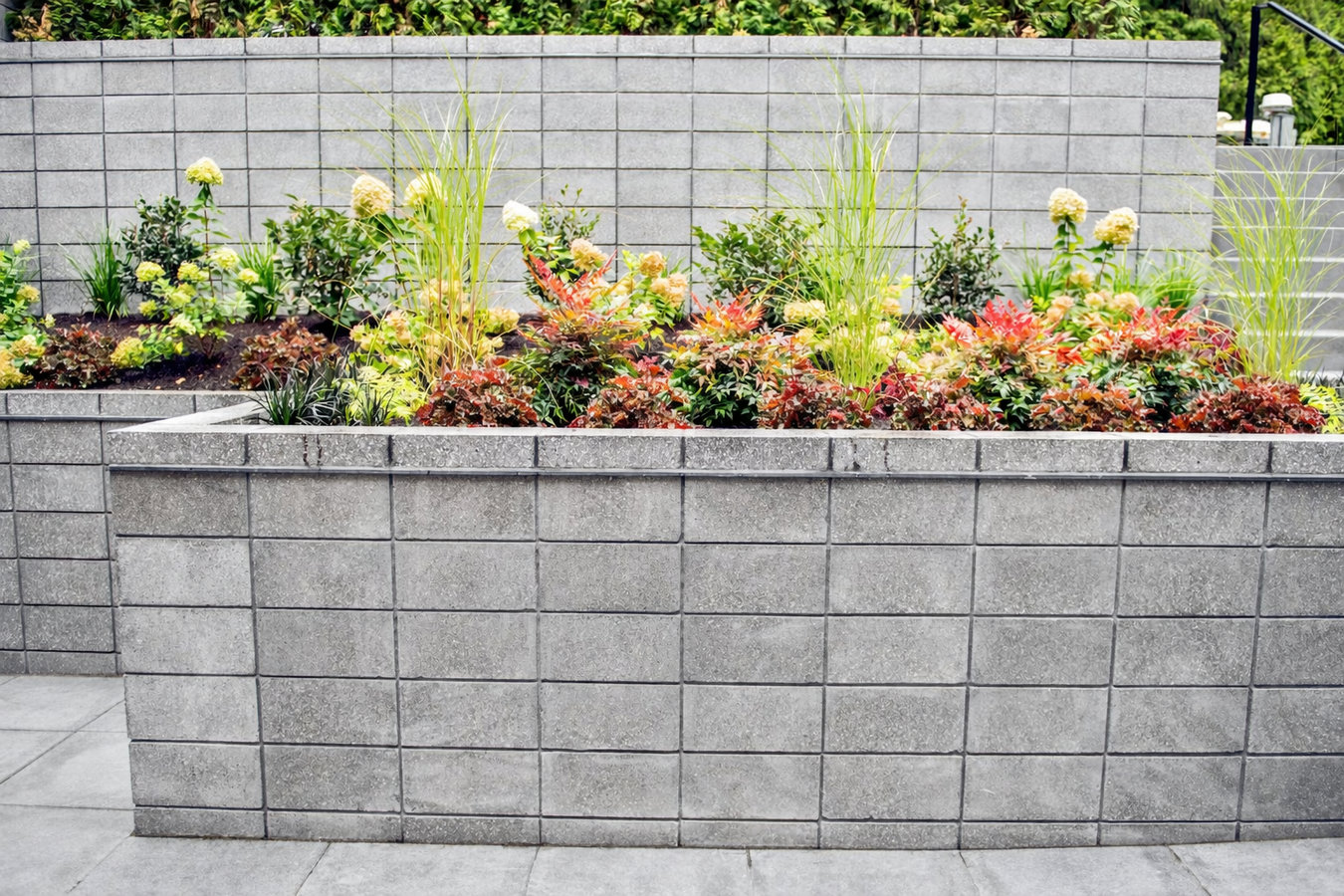 Concrete block walls in Knoxville, TN