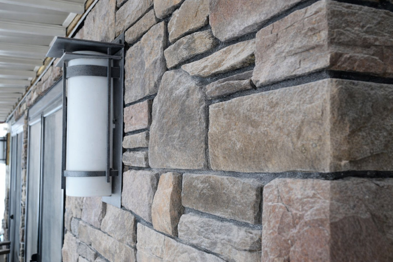 Stone veneer installation in Knoxville, TN